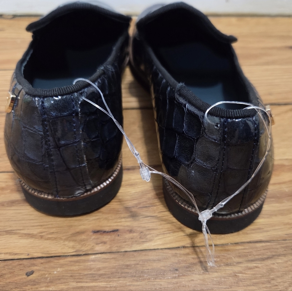 Venettini Crocodile Embpssed Loafers - Picture 4 of 8
